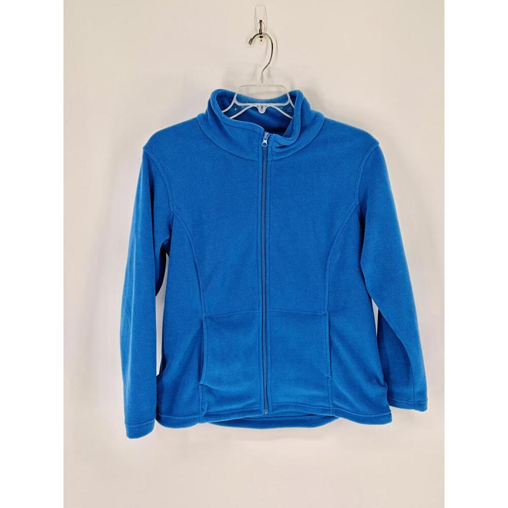 Bass Pro Shops Fleece Jacket Regular XL Blue Full Zip Warm